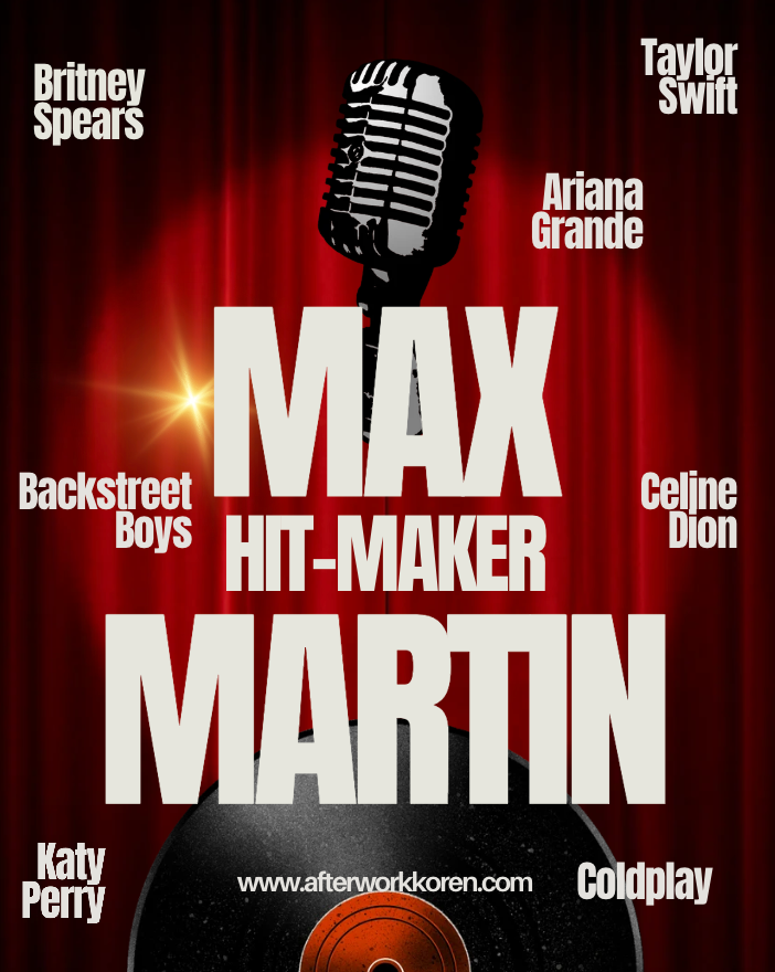 After Work Kören STOCKHOLM 11/9 Hit Maker - Max Martin